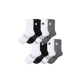 Women's All Sport Half Calf Sock 8-Pack