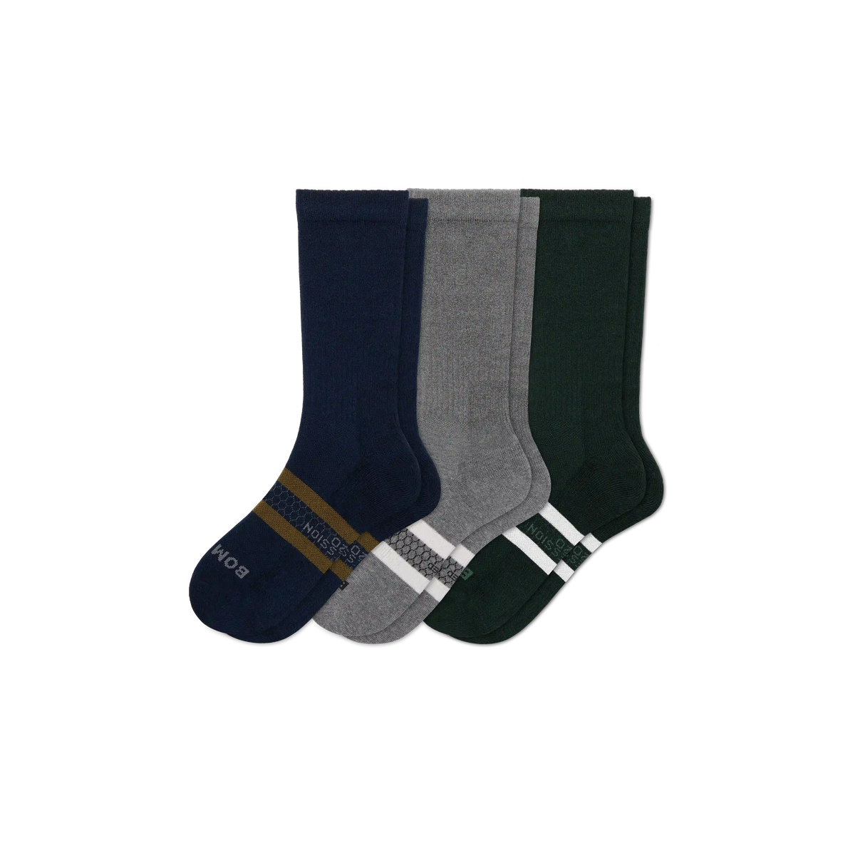 Men’s Everyday Compression Calf Sock 3-Pack (15-20mmHg)