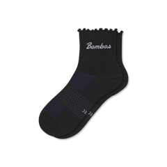 Women’s UltraLite Ruffle Sport Quarter Socks