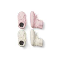 Baby Bow Gripper Slipper 2-Pack