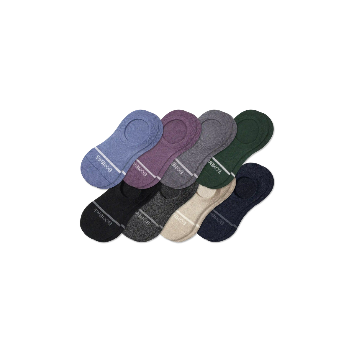 Women's Lightweight Merino Wool Blend No Show Sock 8-Pack