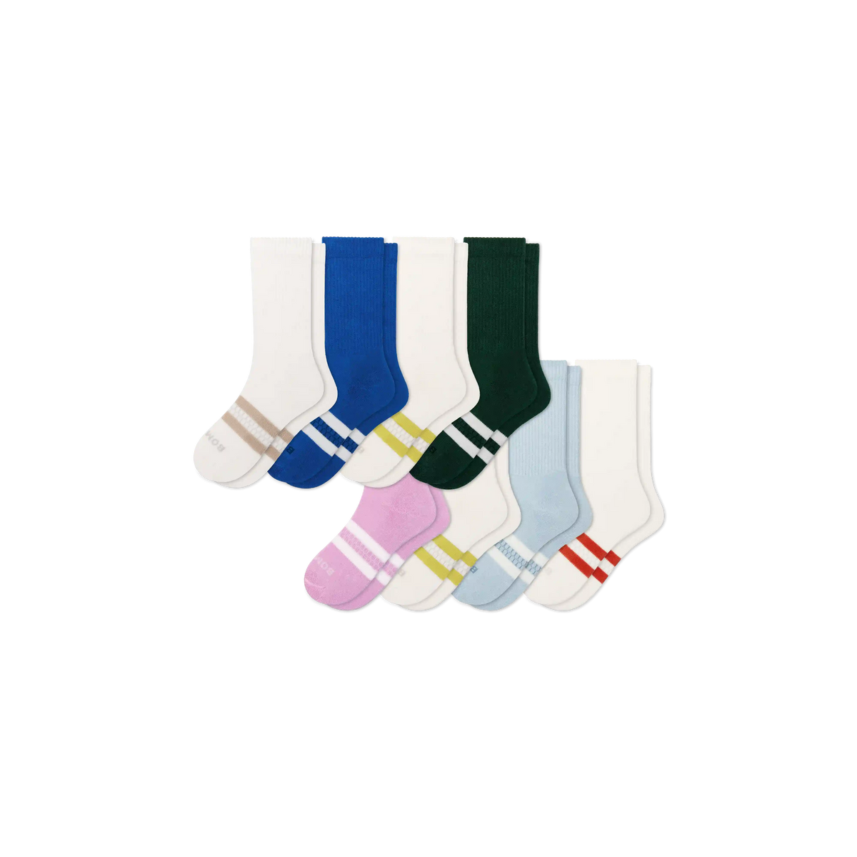 Youth Calf Sock 8-Pack