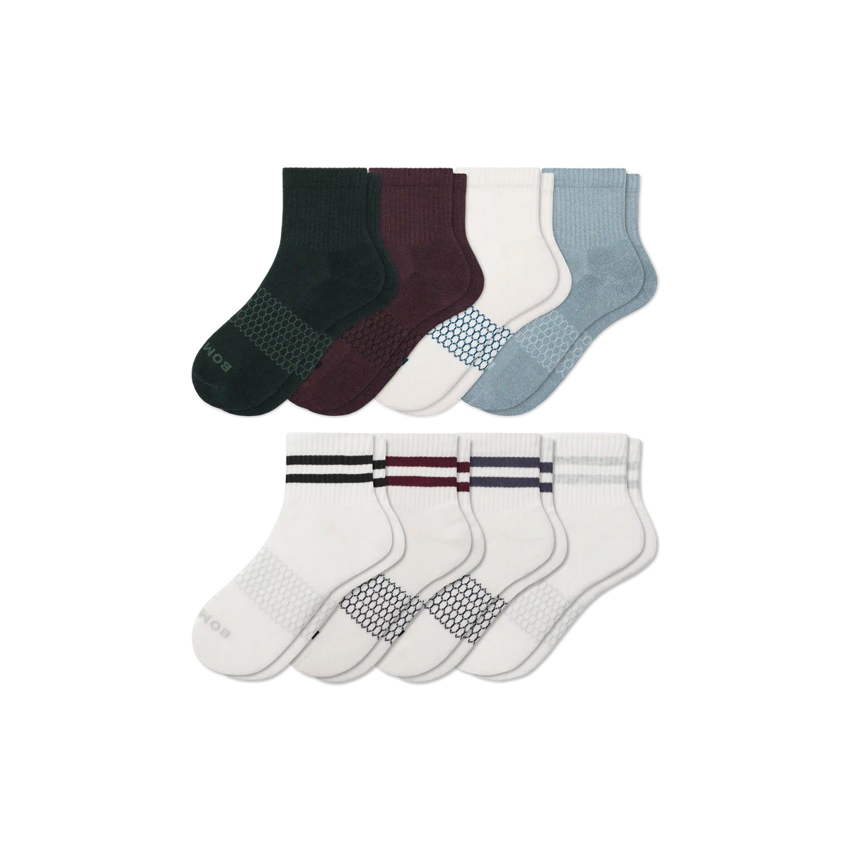 Men's Quarter Sock 8-Pack