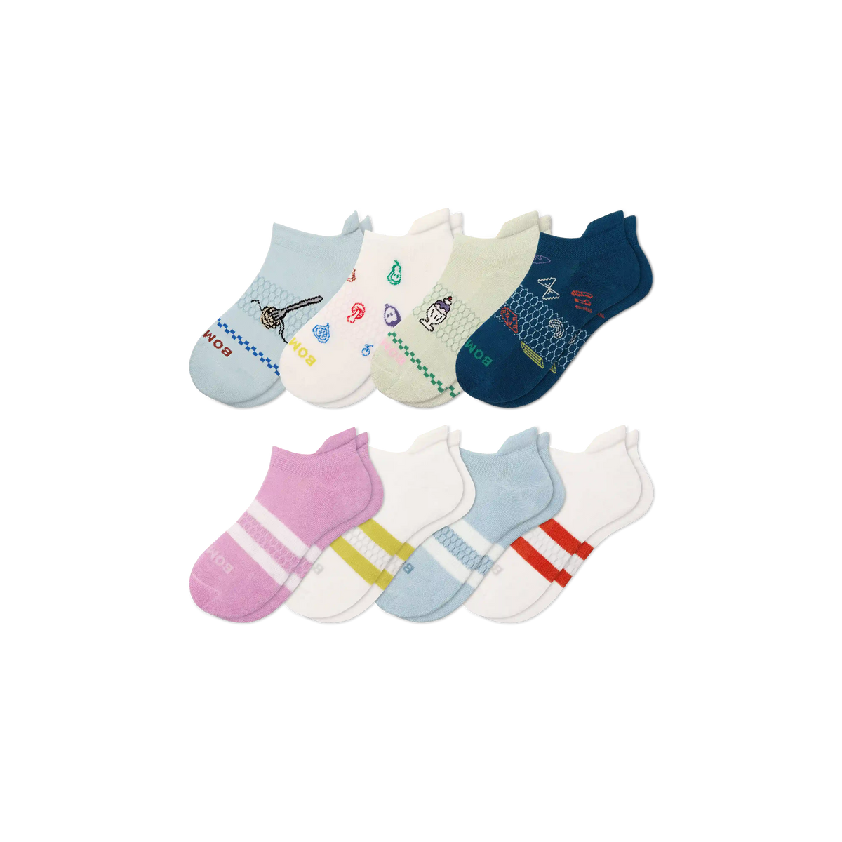 Youth Ankle Sock 8-Pack