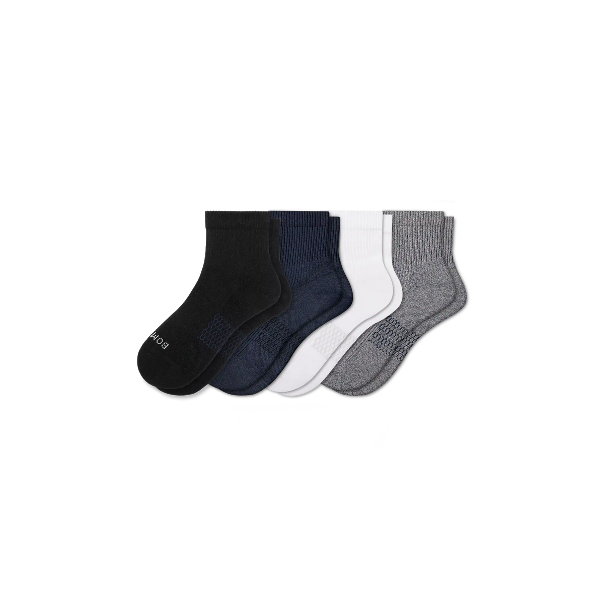Men's Modern Rib Quarter Sock 8-Pack